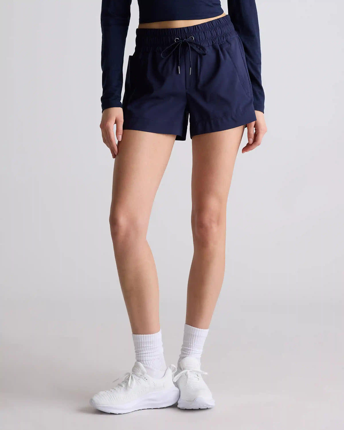 Micro Ripstop Mid-Rise Hike Shorts