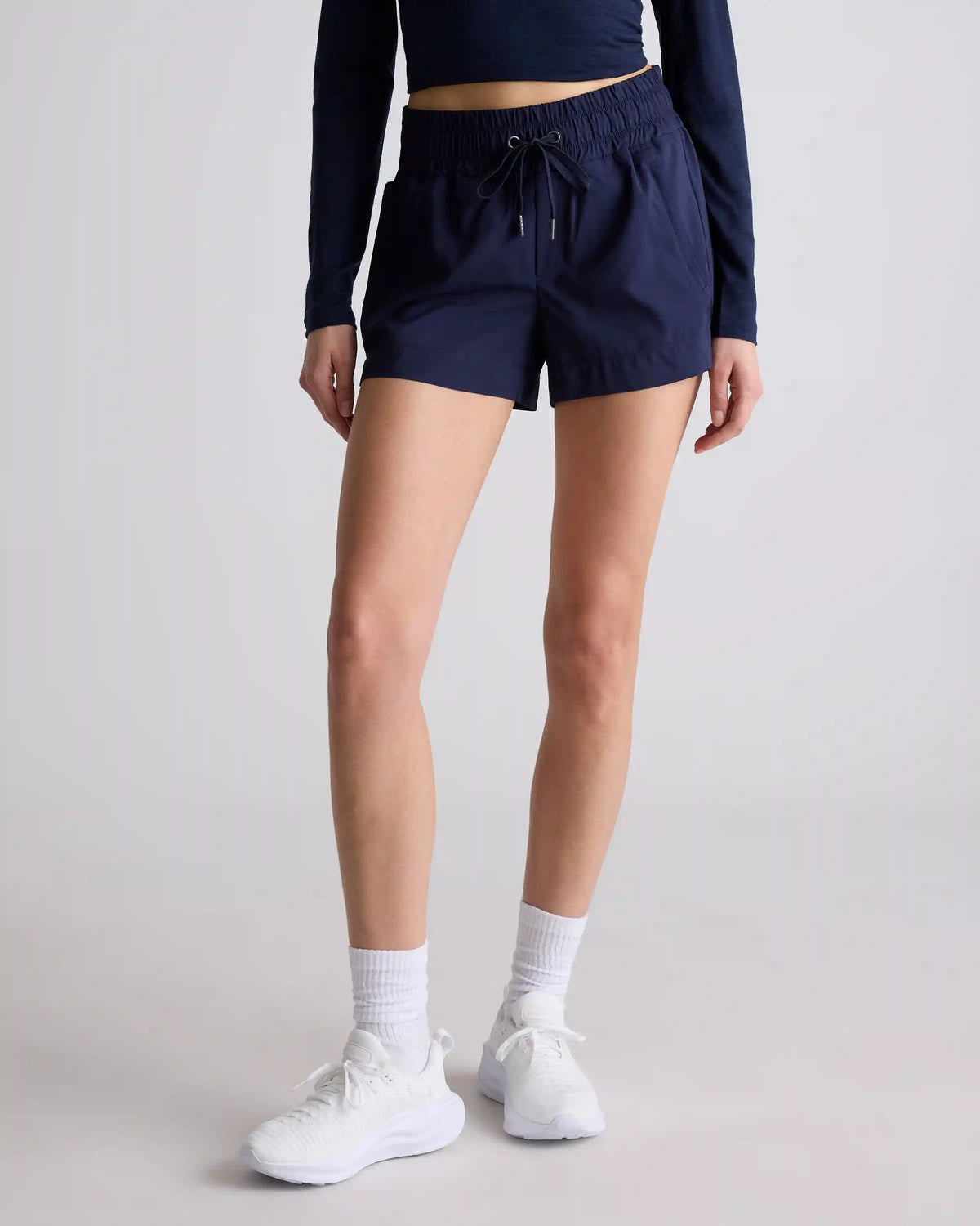 Micro Ripstop Mid-Rise Hike Shorts