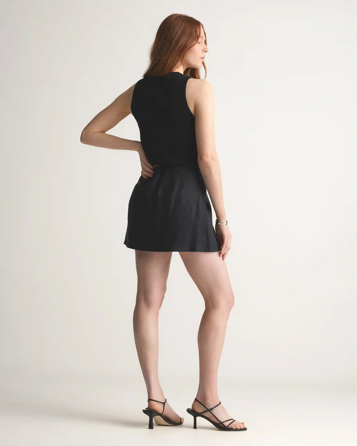 100% European Linen Skort