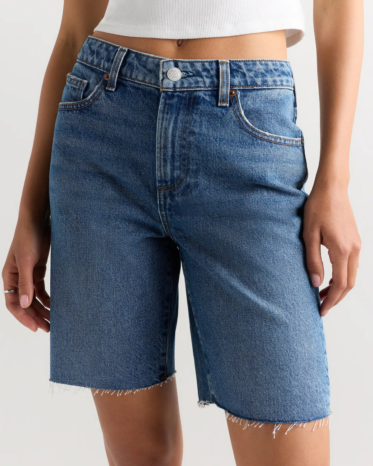Maya Rigid Bermuda Shorts