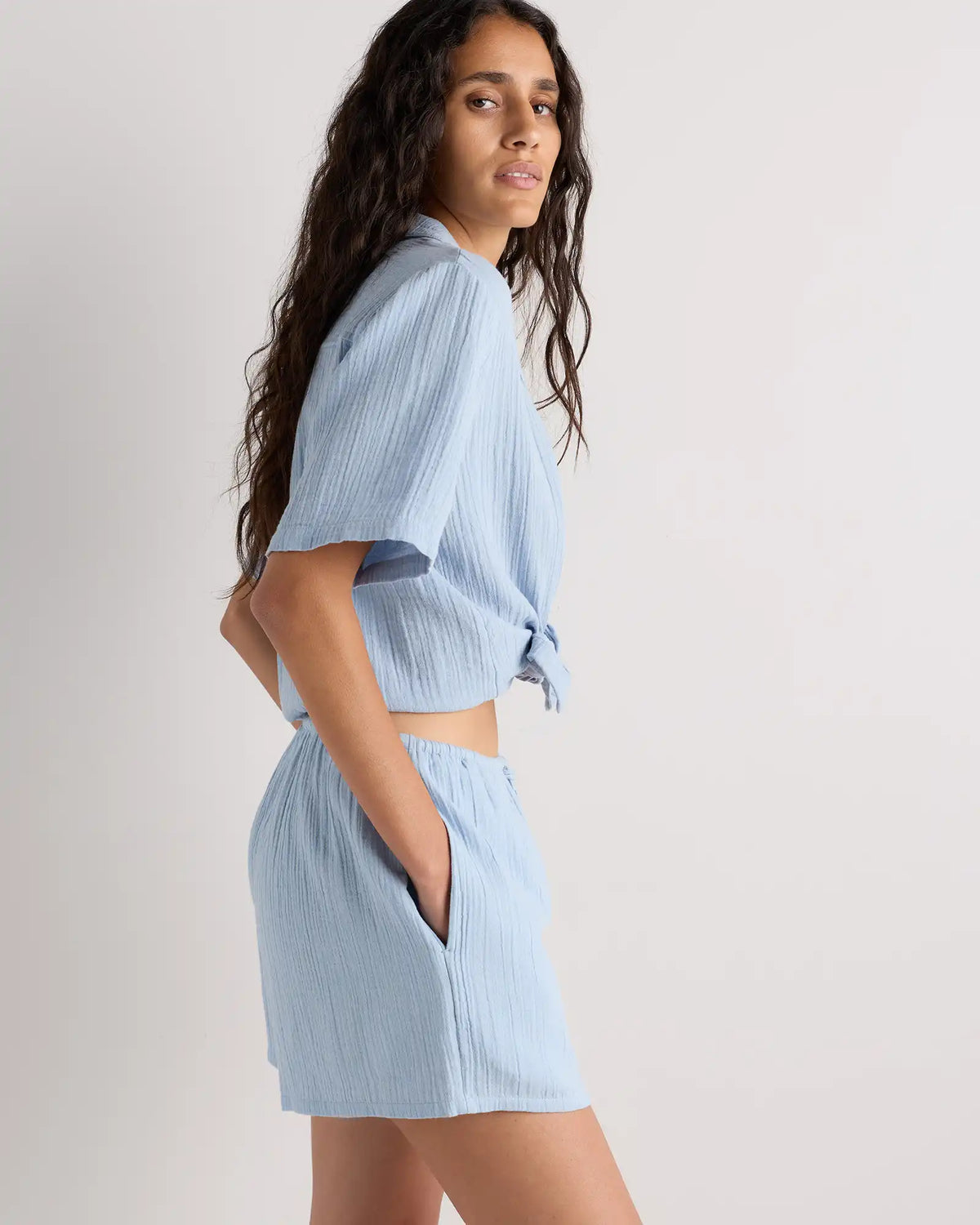 100% Organic Cotton Gauze Shorts