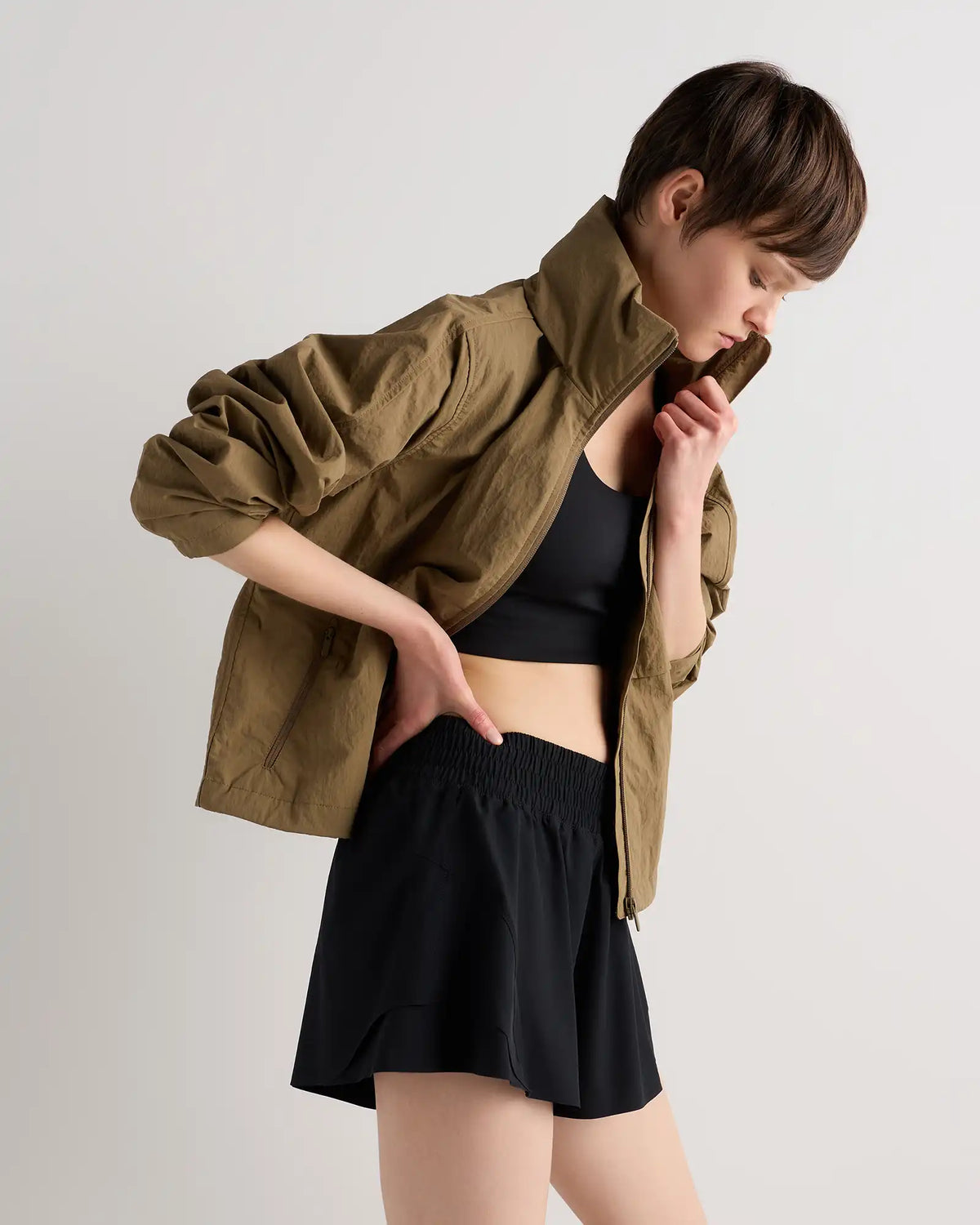 High-Rise Glide Running Shorts
