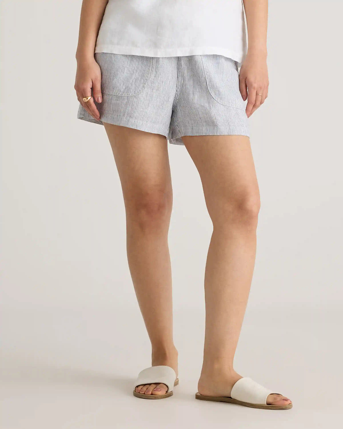 100% European Linen Shorts