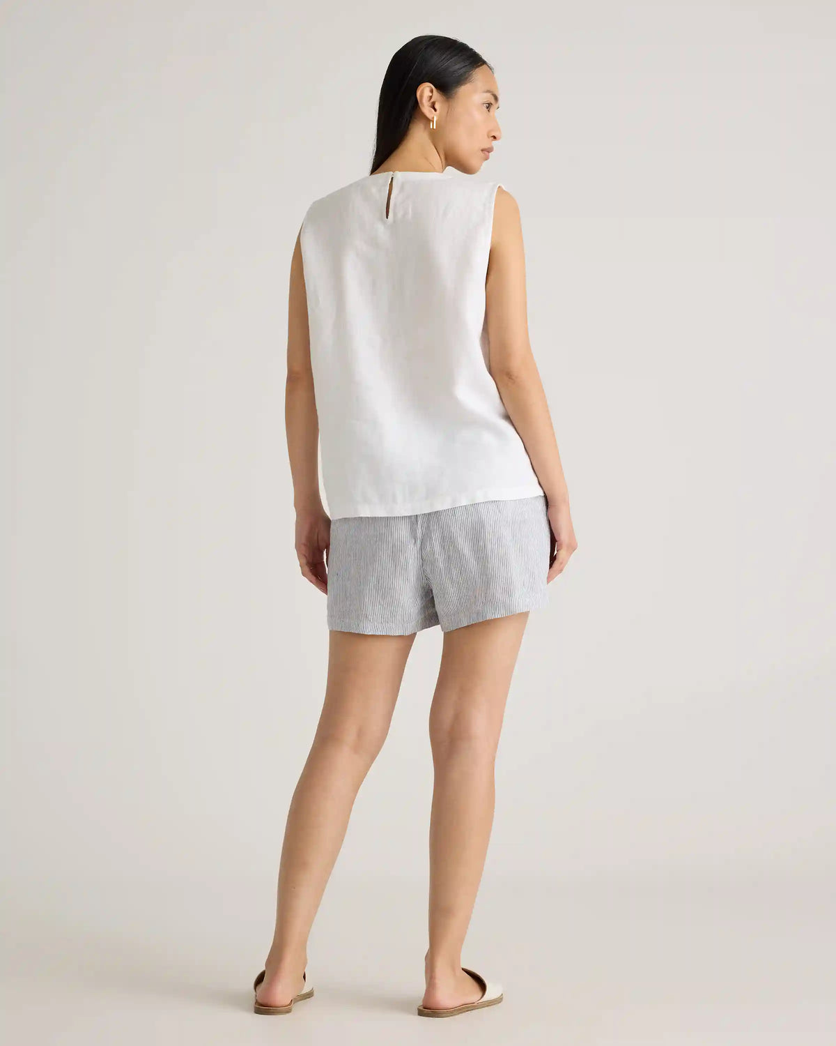 100% European Linen Shorts