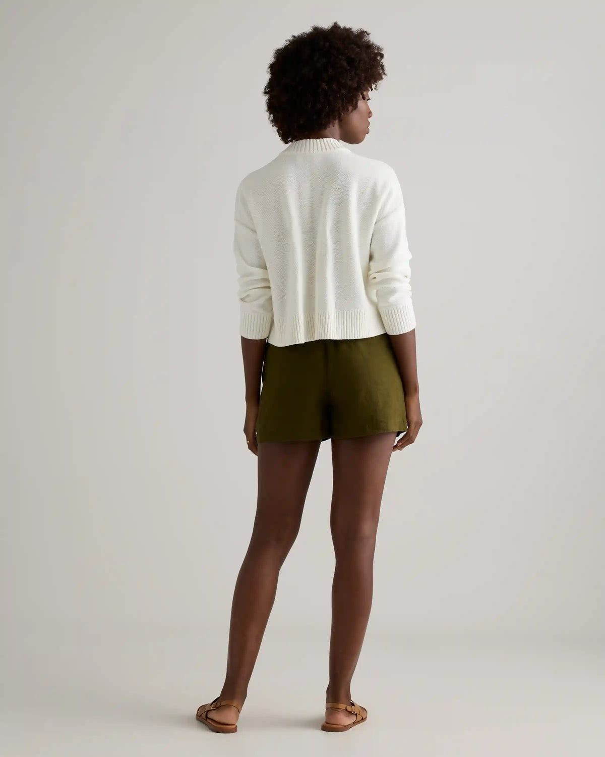 100% European Linen Shorts