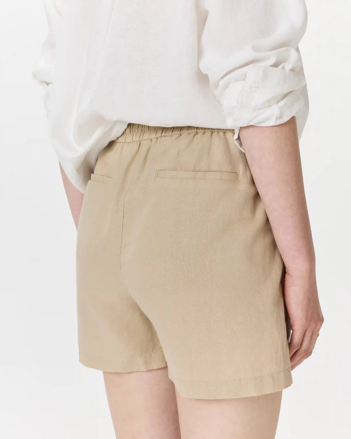100% European Linen Shorts