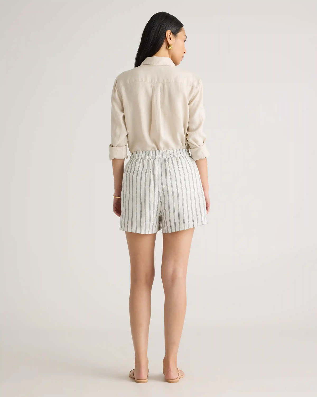 100% European Linen Shorts