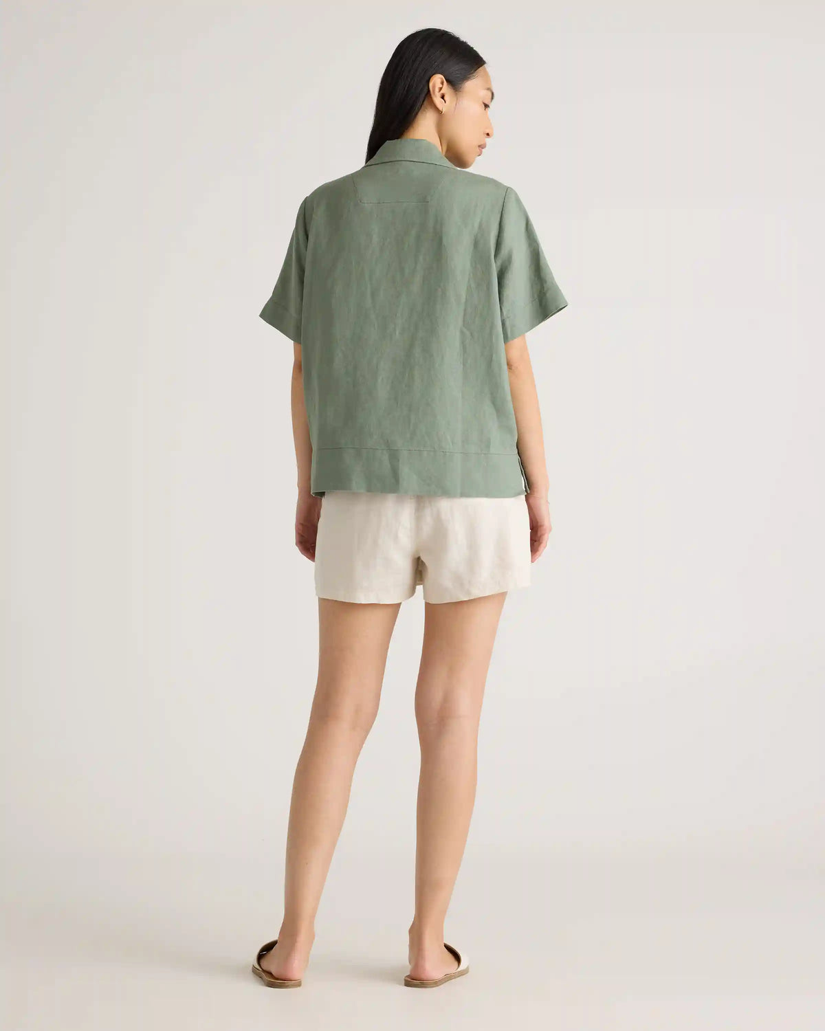 100% European Linen Shorts