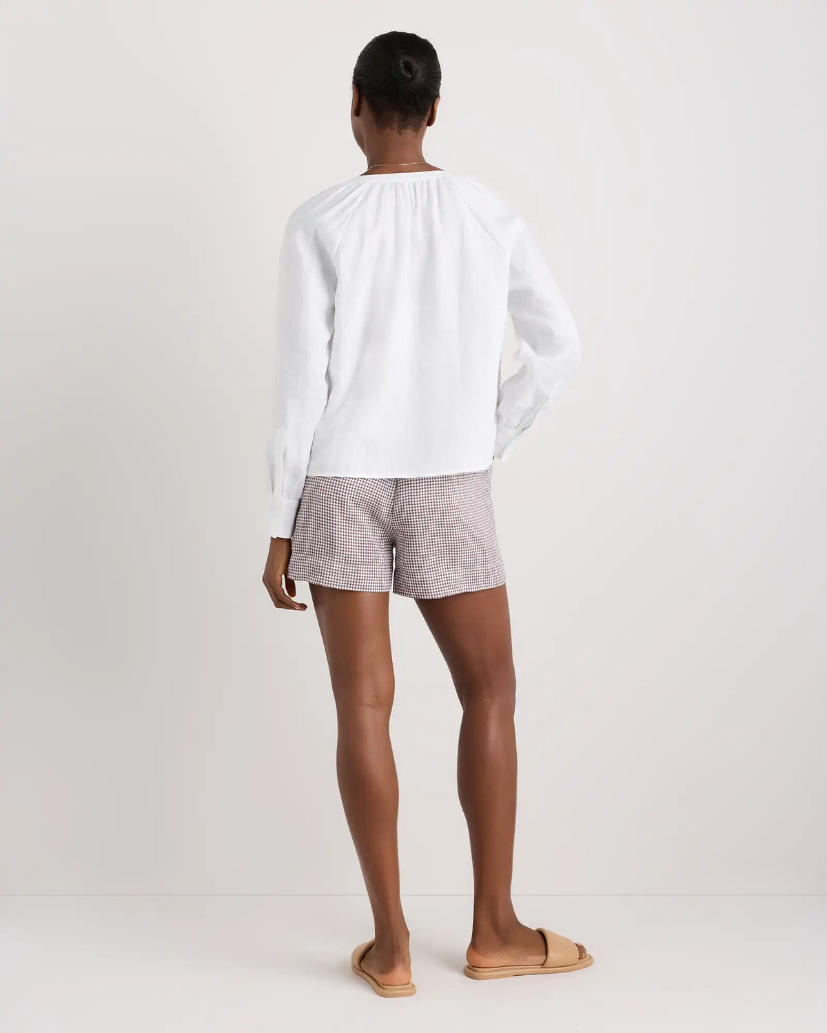 100% European Linen Shorts