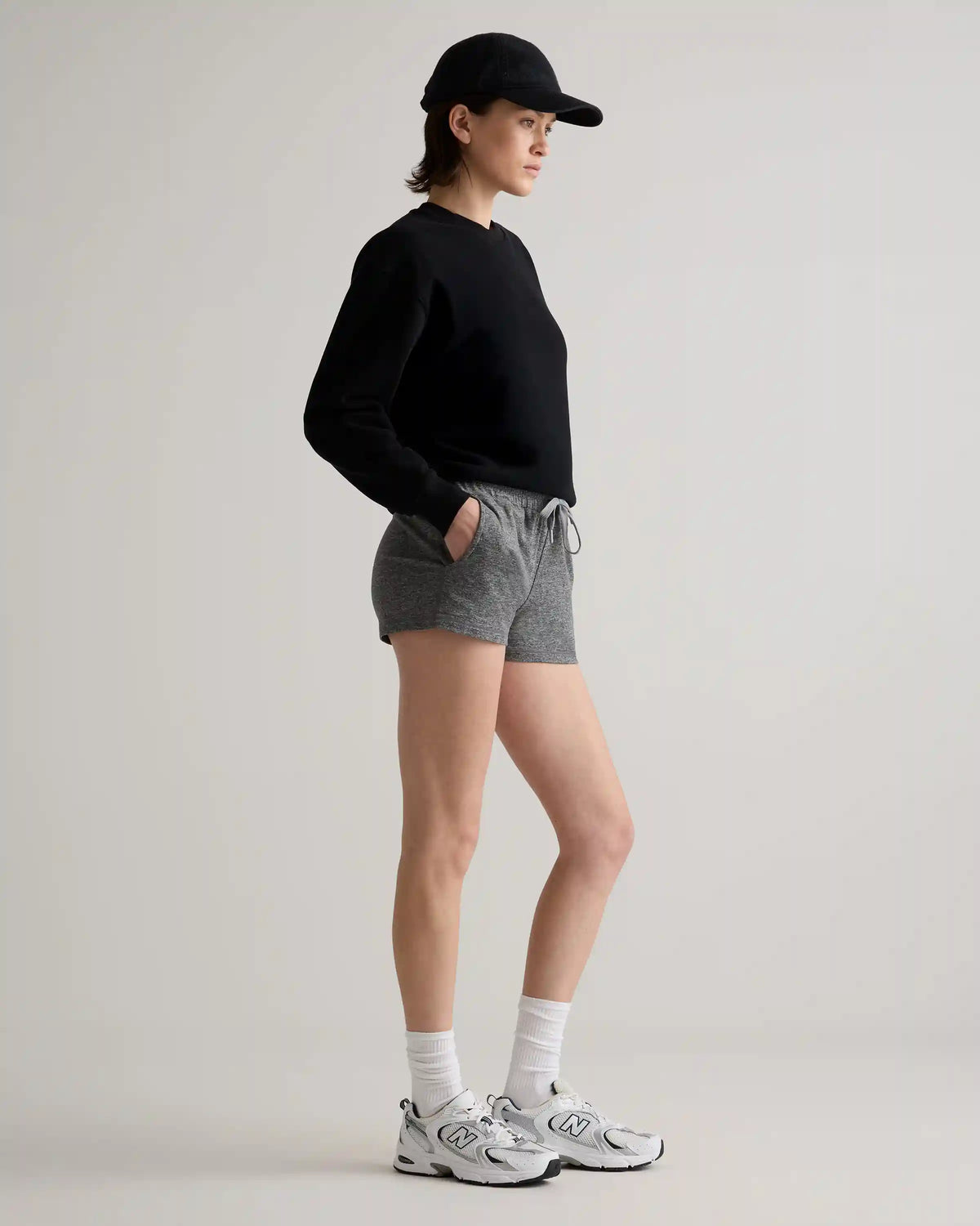 Flowknit Mid-Rise Shorts