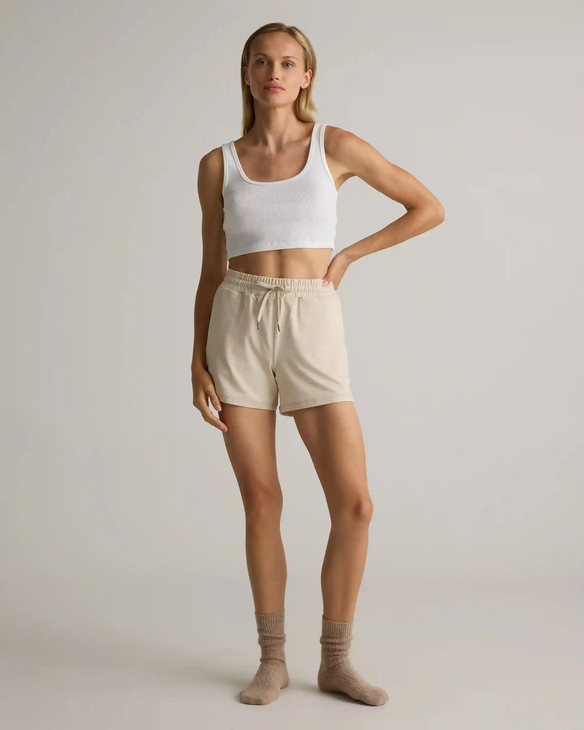 Flowknit Mid-Rise Shorts