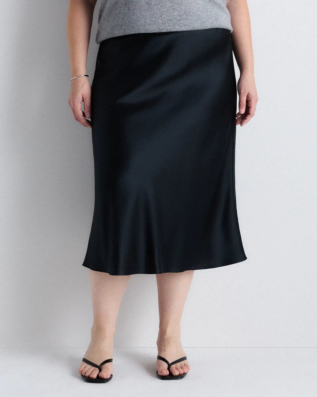 100% Washable Silk Skirt