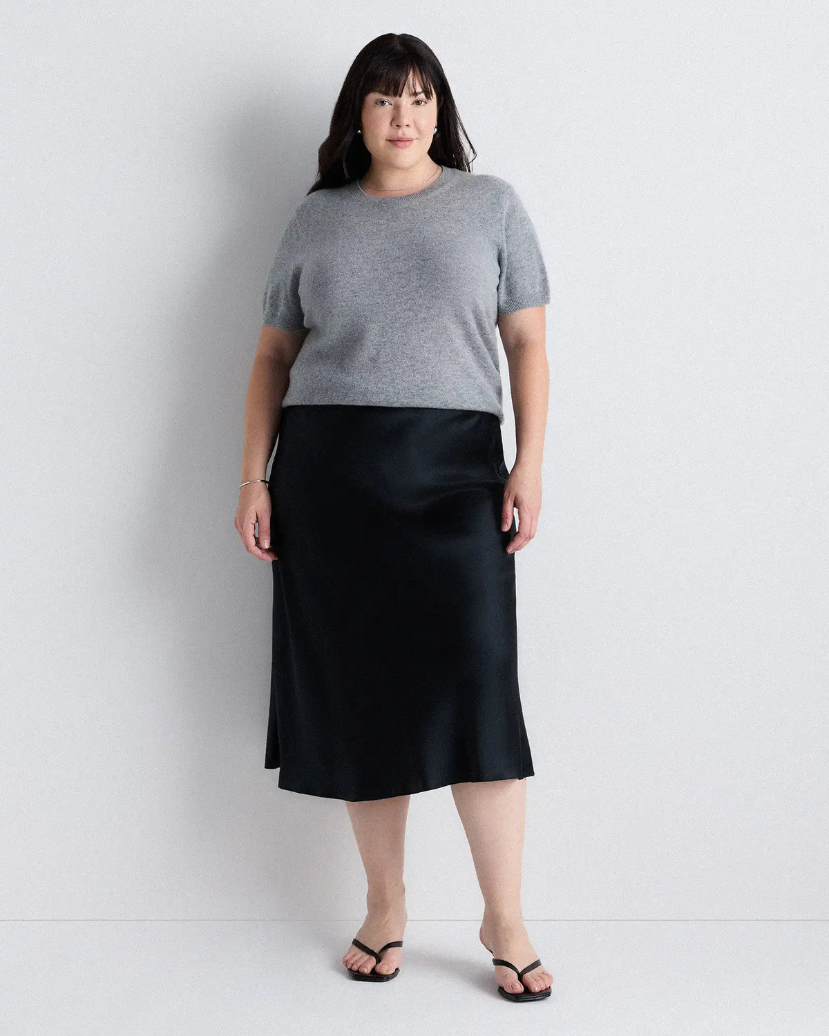 100% Washable Silk Skirt