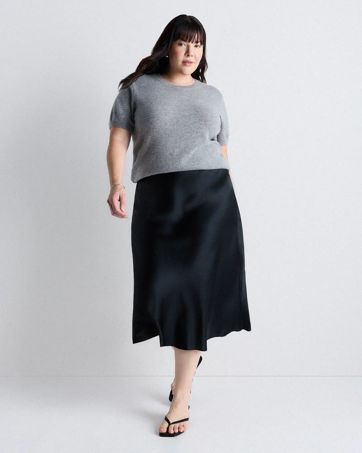 100% Washable Silk Skirt