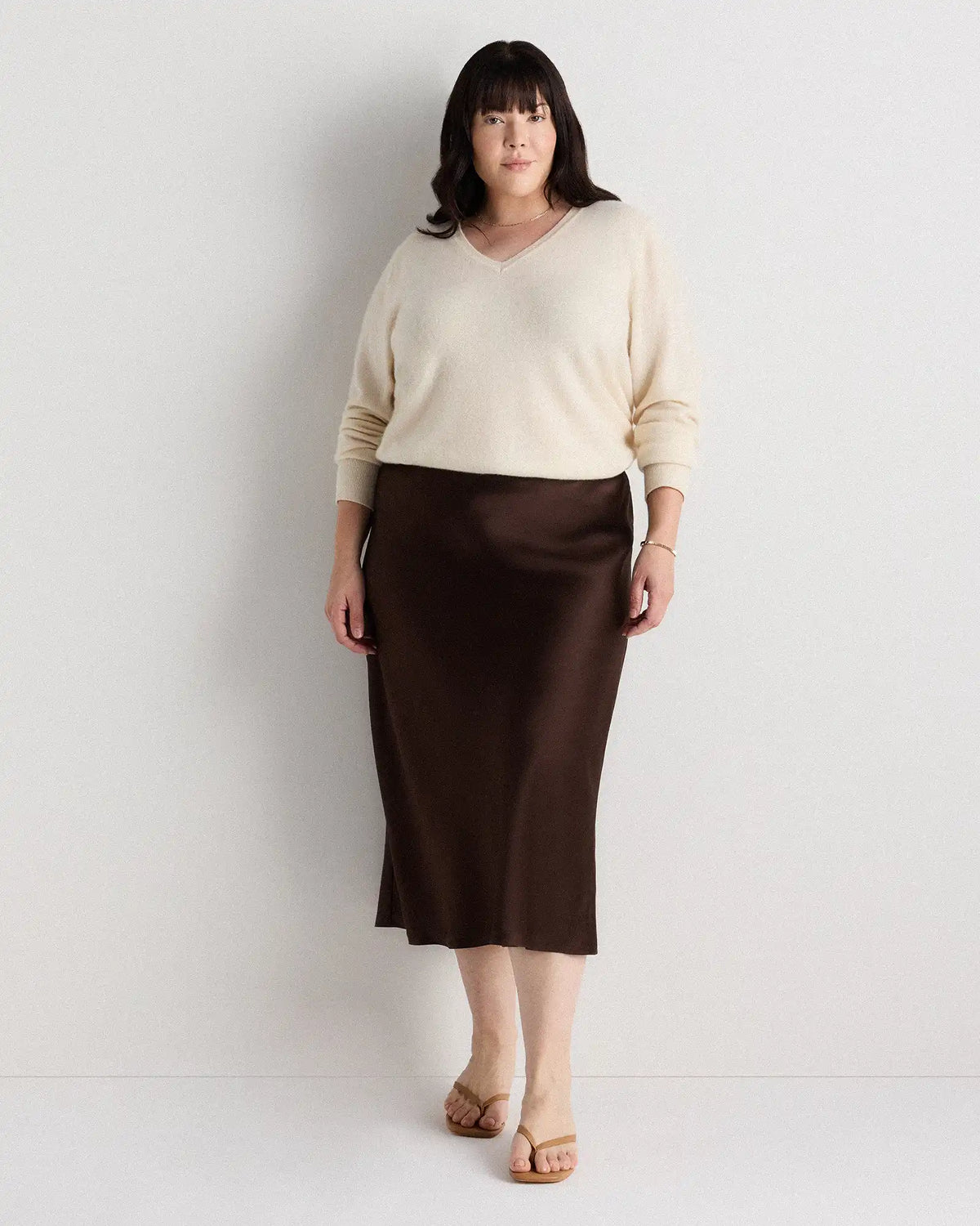 100% Washable Silk Skirt