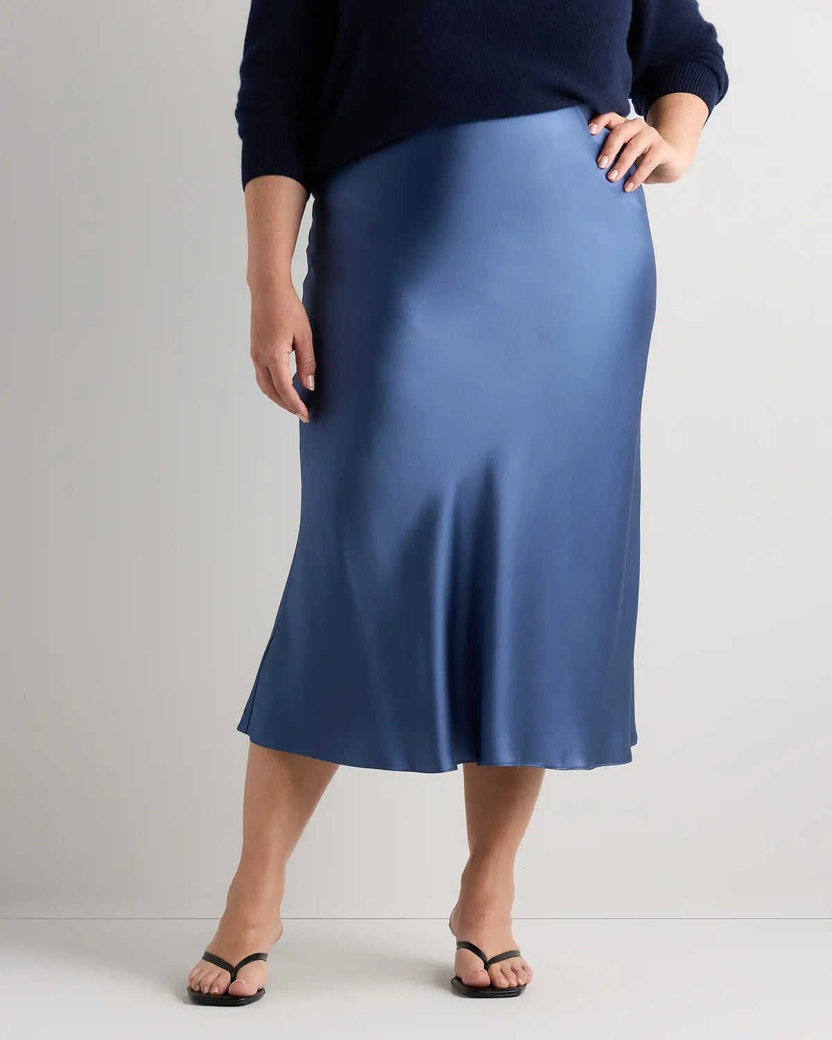 100% Washable Silk Skirt