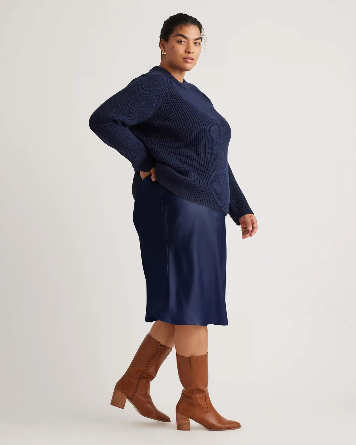 100% Washable Silk Skirt