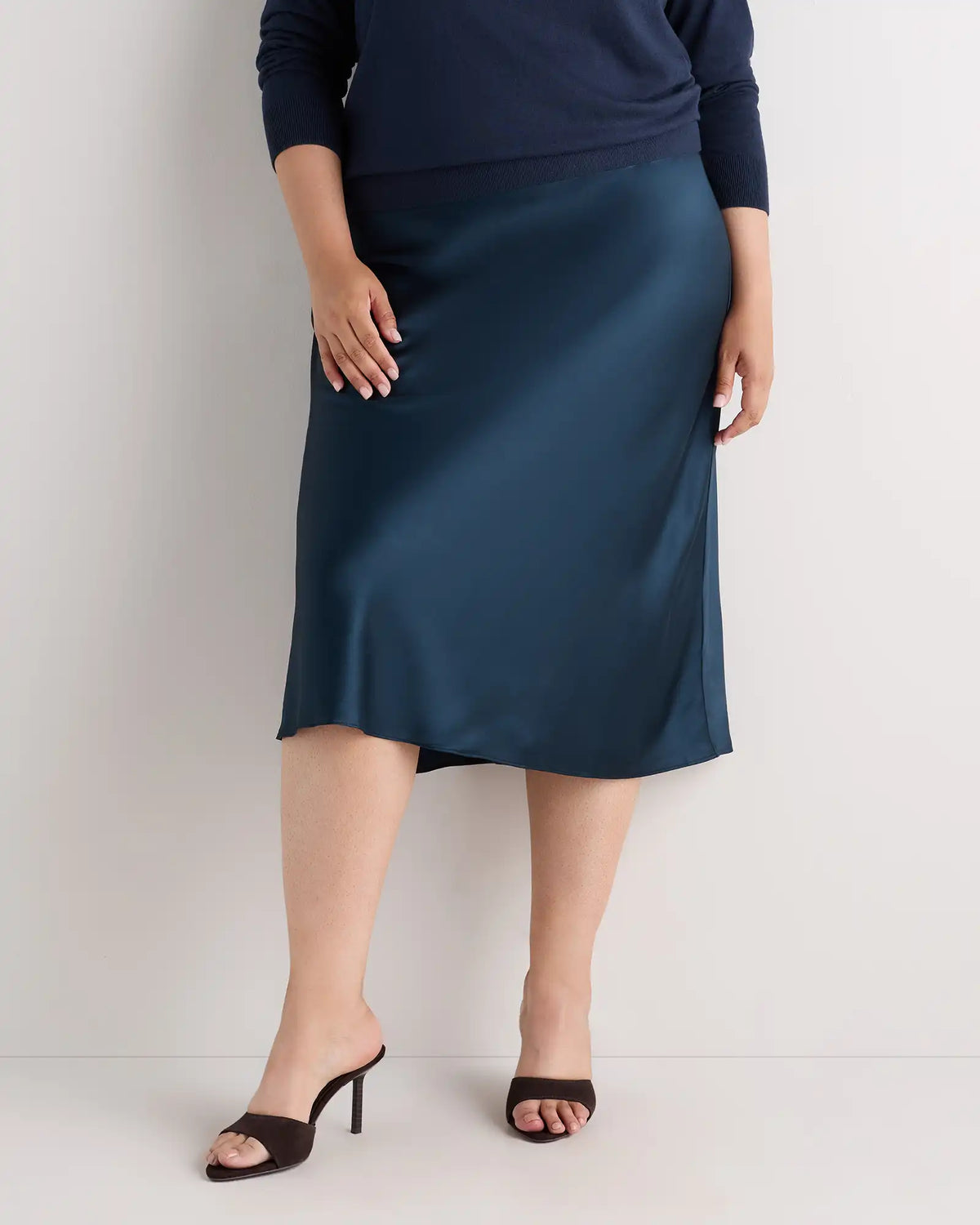 100% Washable Silk Skirt