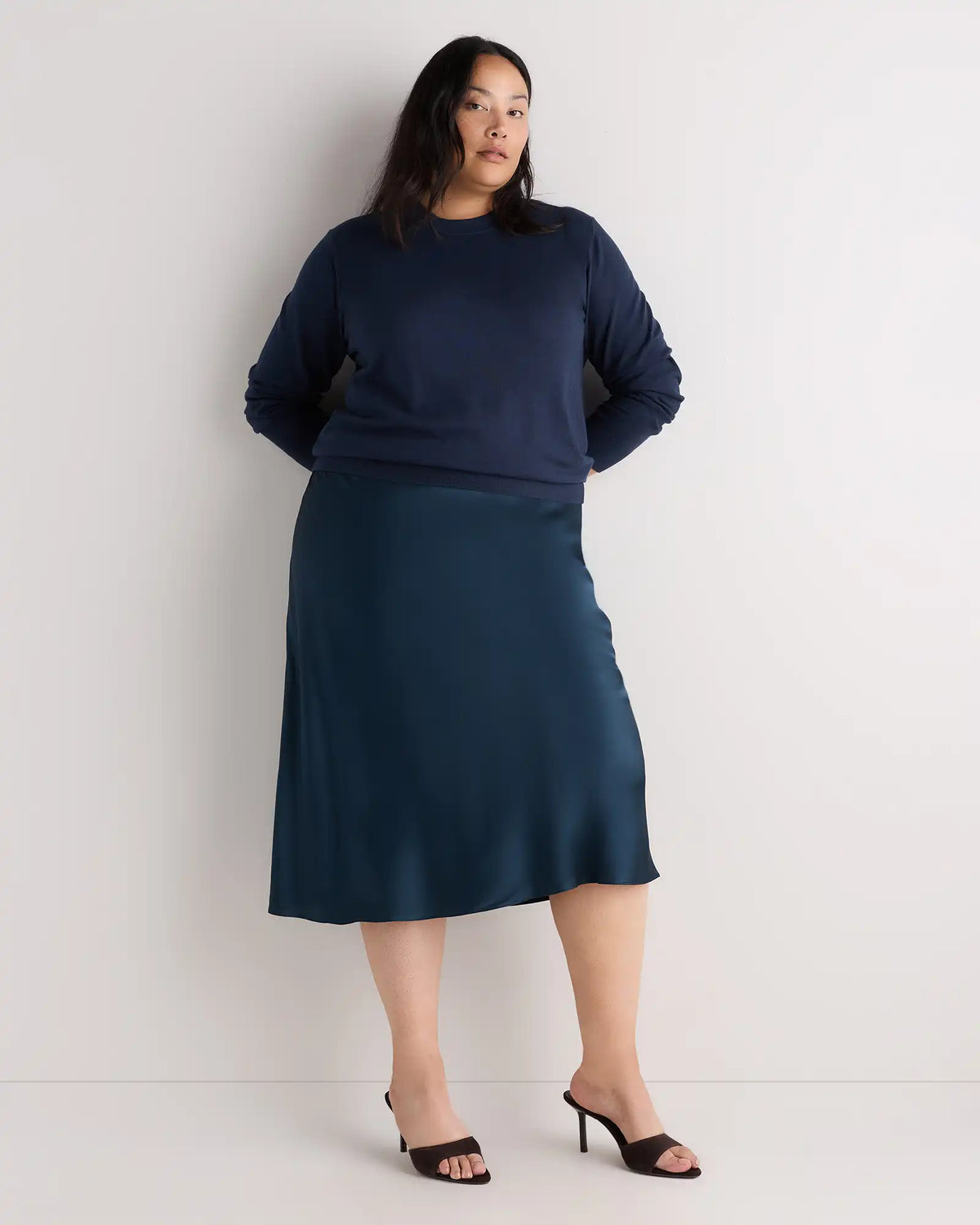 100% Washable Silk Skirt