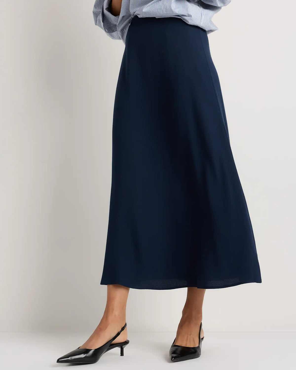 Lightweight Crepe Slip Skirt