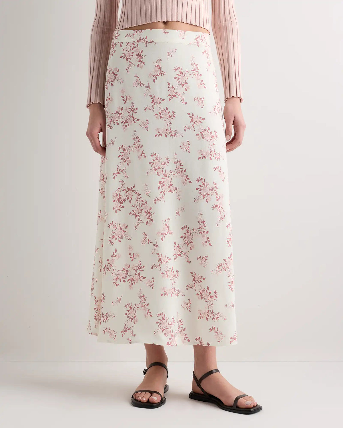Lightweight Crepe Slip Skirt