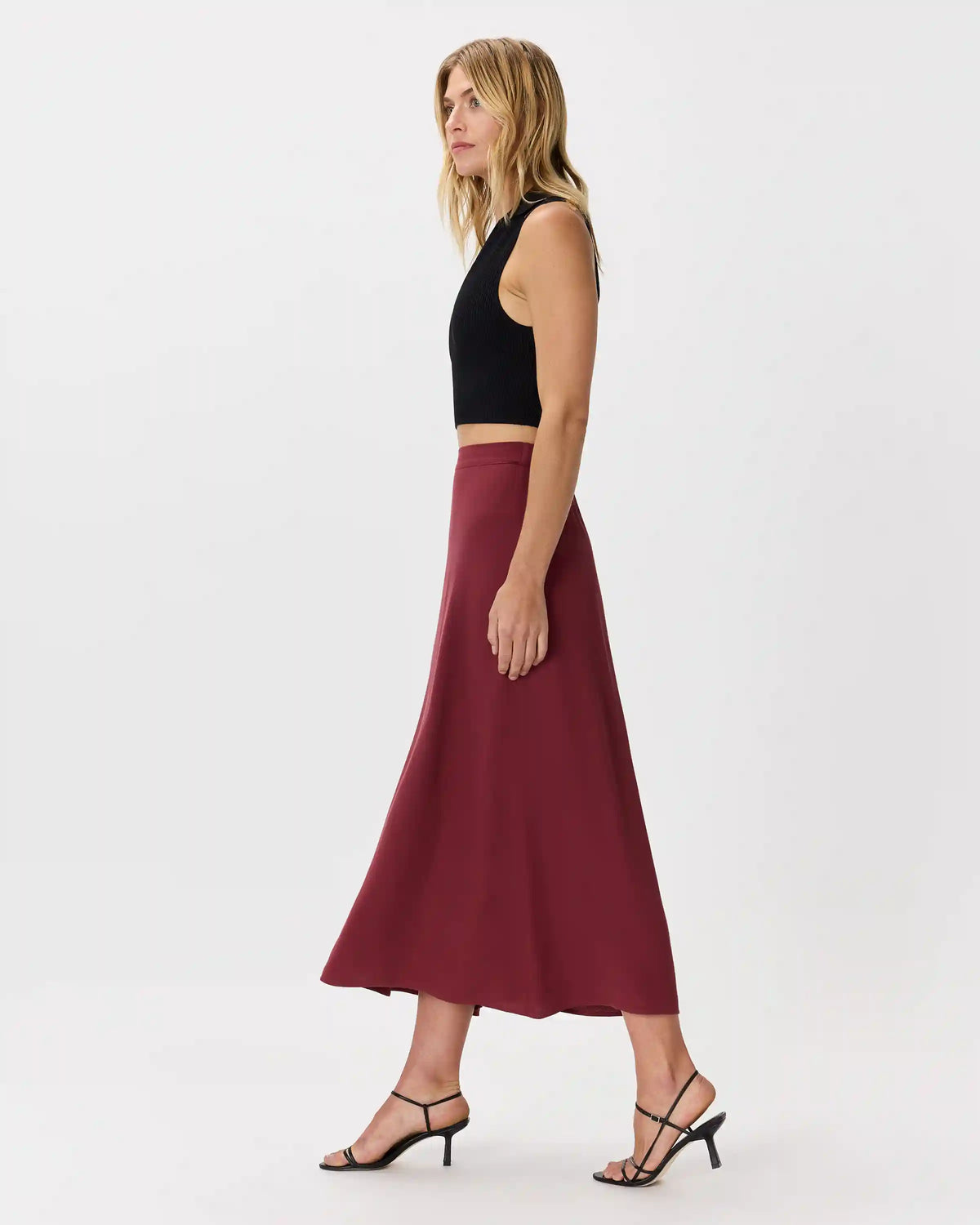 Lightweight Crepe Slip Skirt