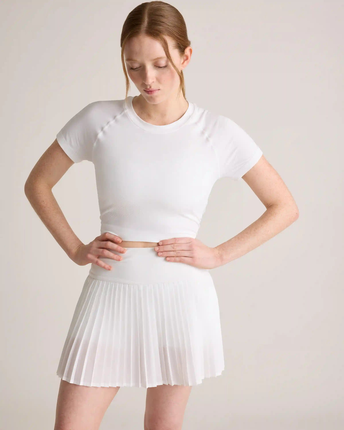 Court Sport Pleated Tennis Skirt