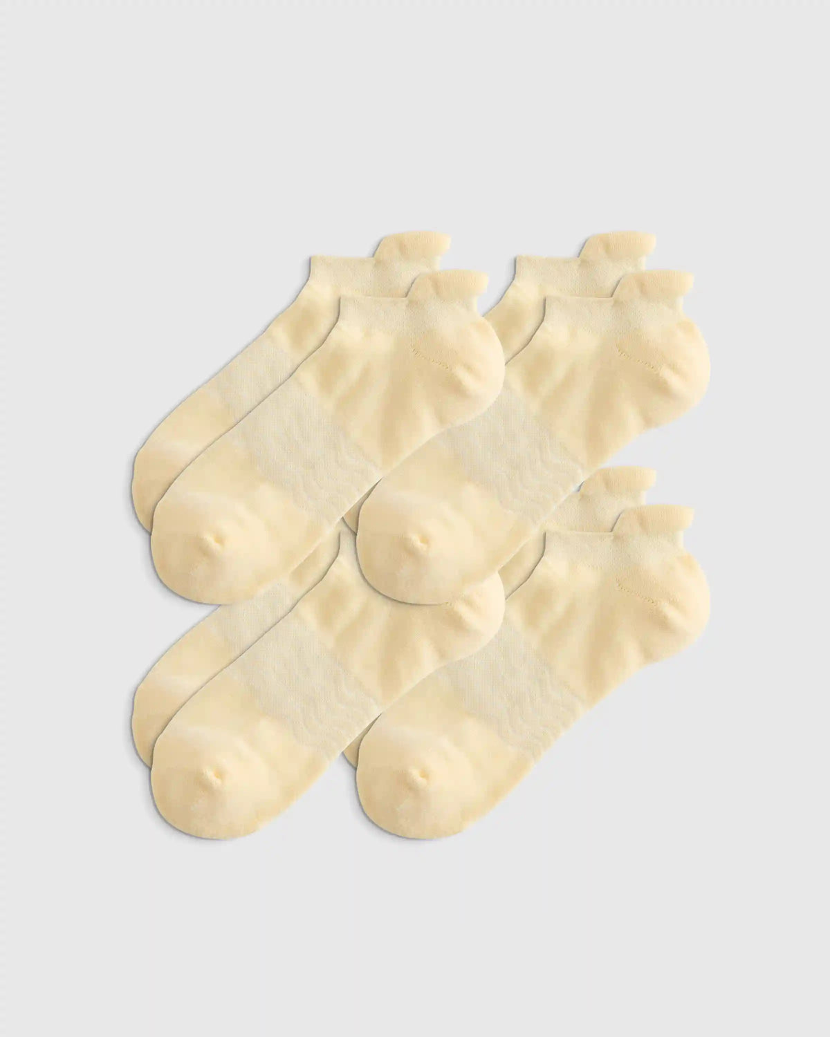 Everyday Cotton Solid Ankle Socks (4-pack)