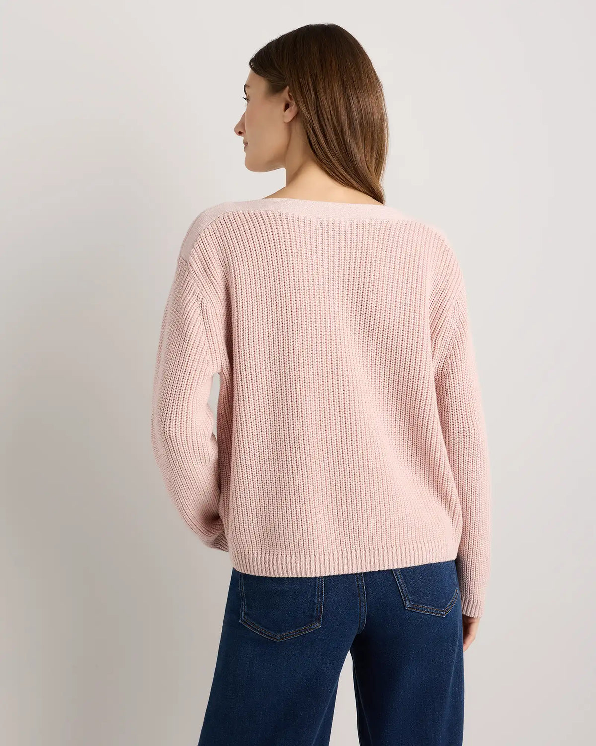 100% Organic Cotton Fisherman Boatneck Sweater