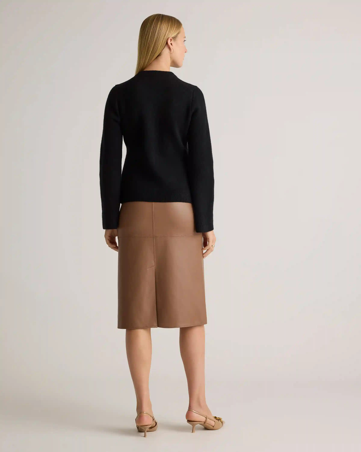 Mongolian Cashmere Structured Cardigan