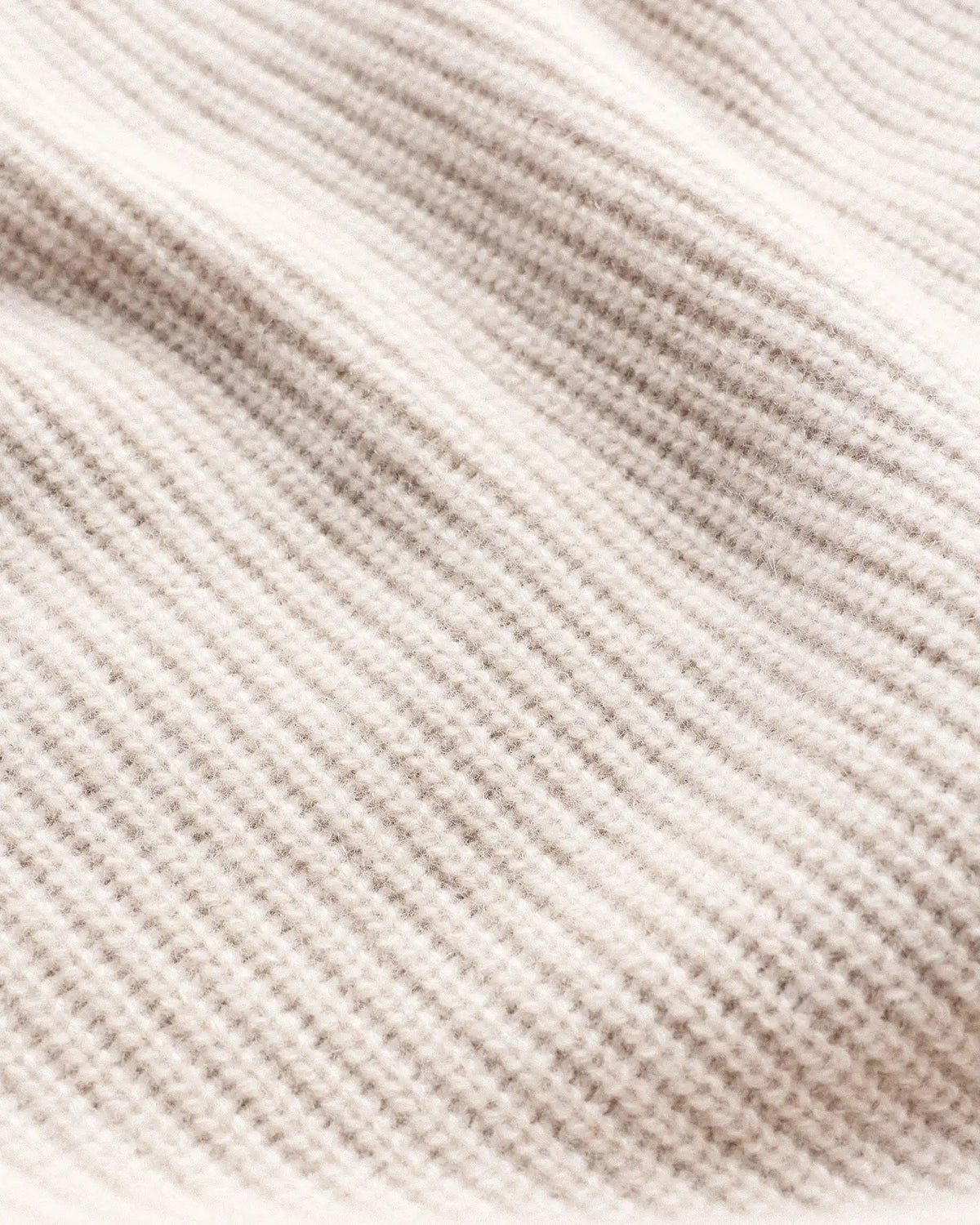 Mongolian Cashmere Fisherman Quarter Zip Sweater