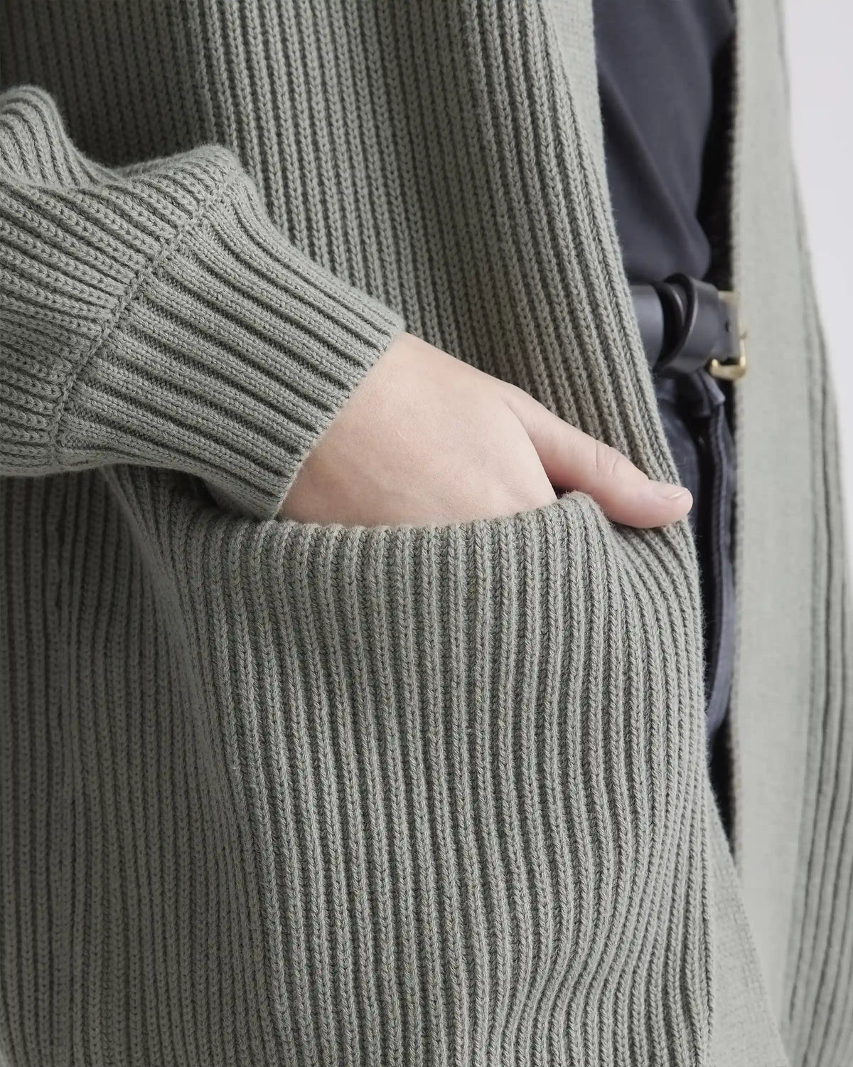 100% Organic Cotton Oversized Cardigan