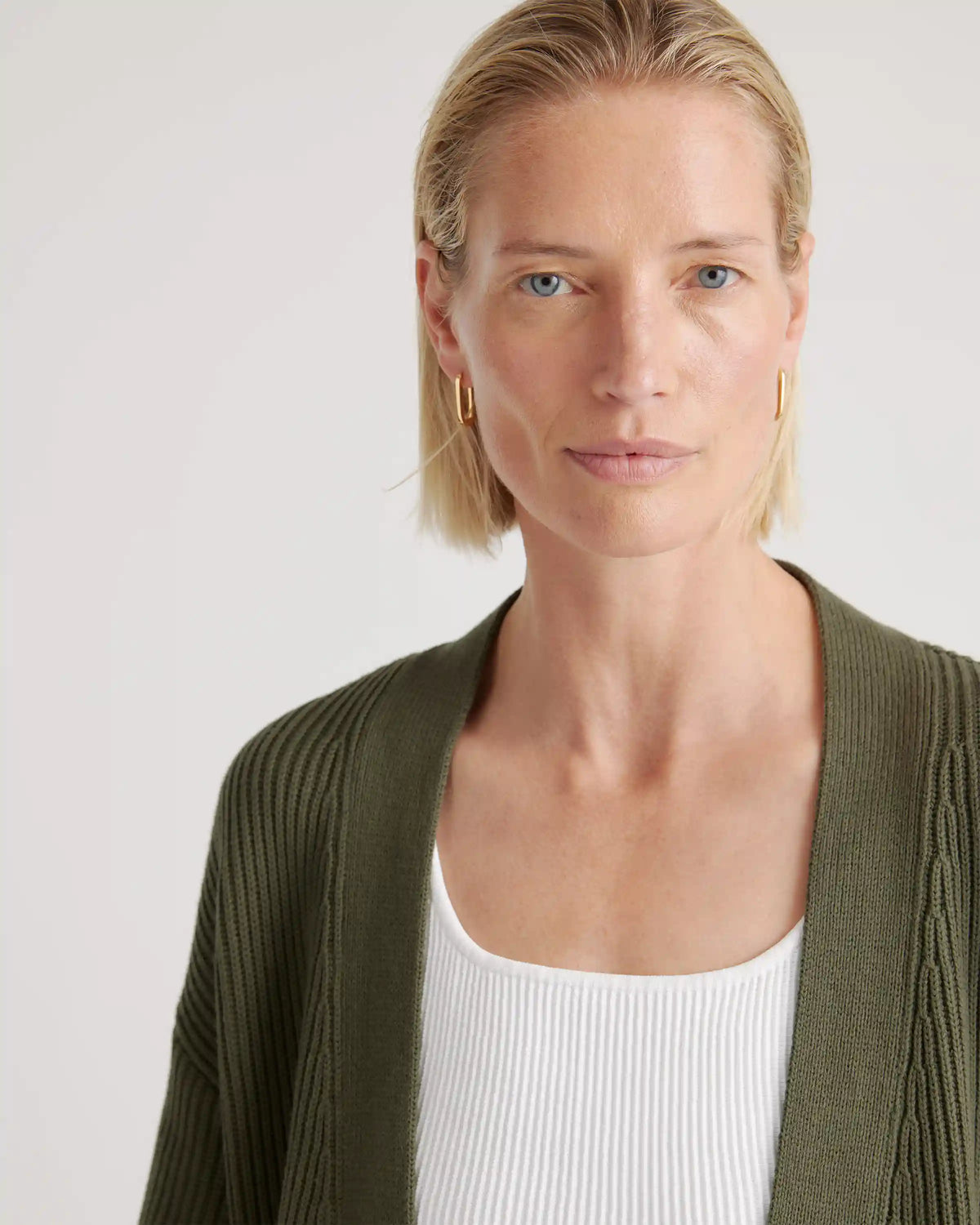 100% Organic Cotton Oversized Cardigan