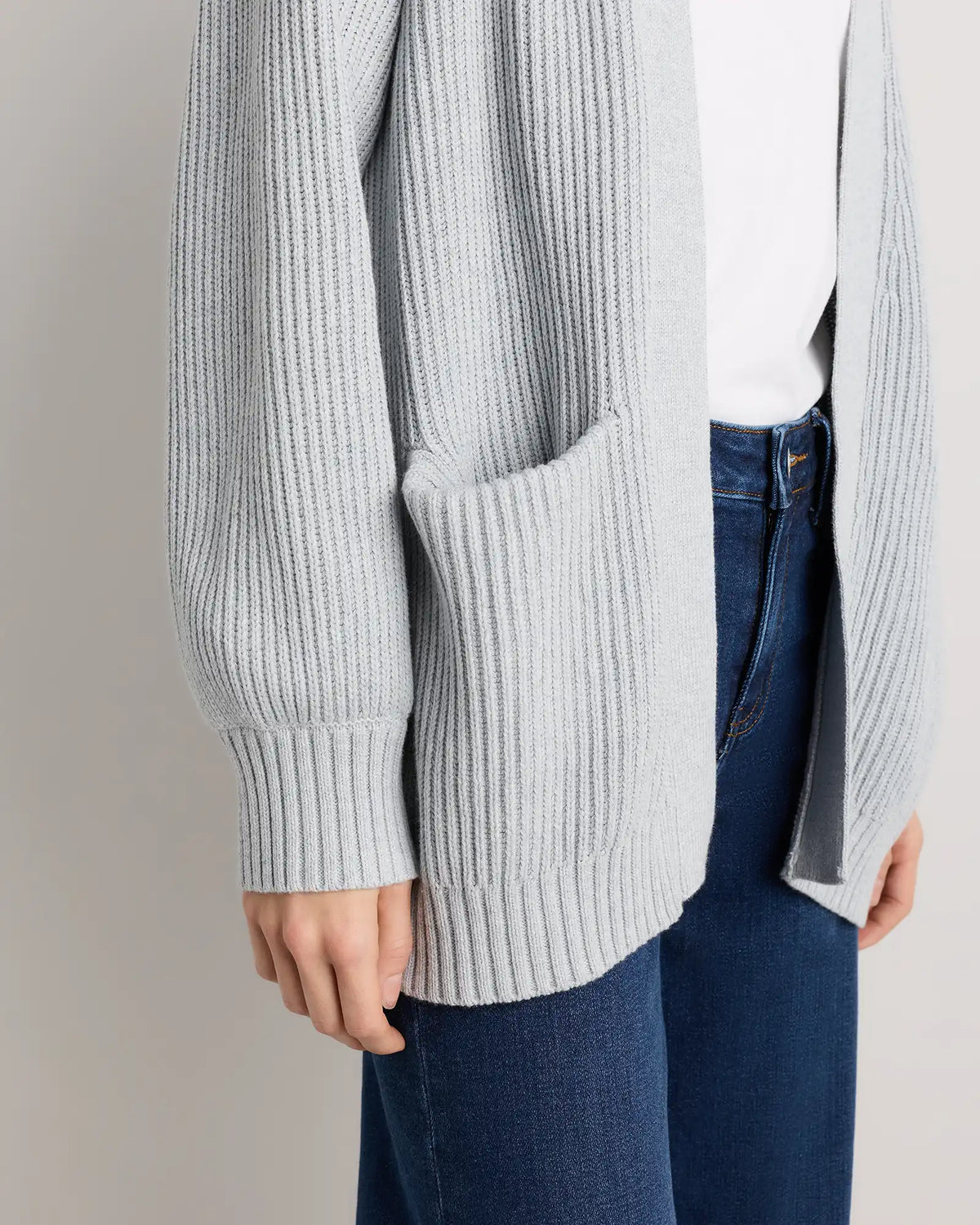 100% Organic Cotton Oversized Cardigan