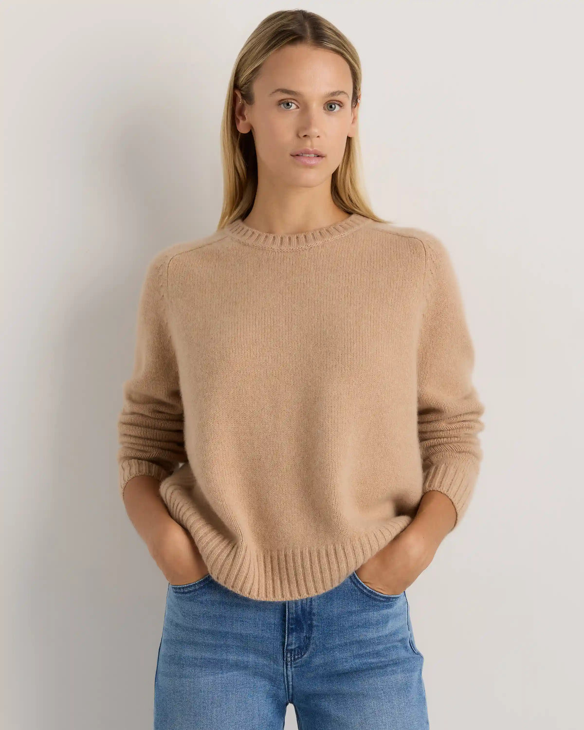 Luxe Baby Cashmere Crewneck Sweater