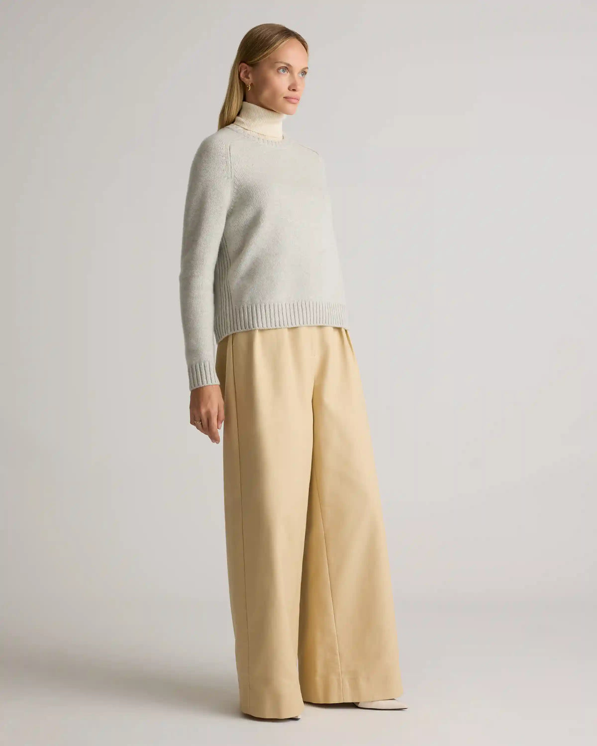 Luxe Baby Cashmere Crewneck Sweater