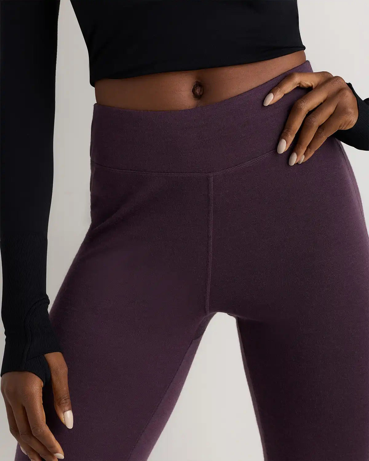100% Merino Wool Cold Weather Base Layer Legging