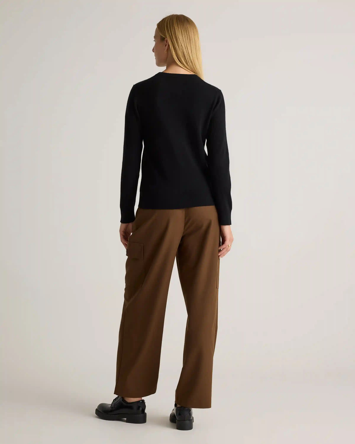 Mongolian Spring Cashmere Crewneck Sweater