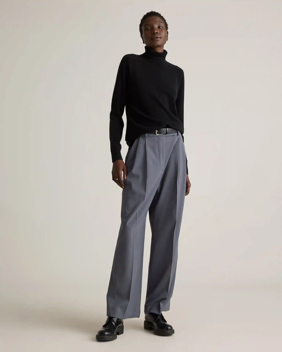 Mongolian Cashmere Turtleneck Sweater