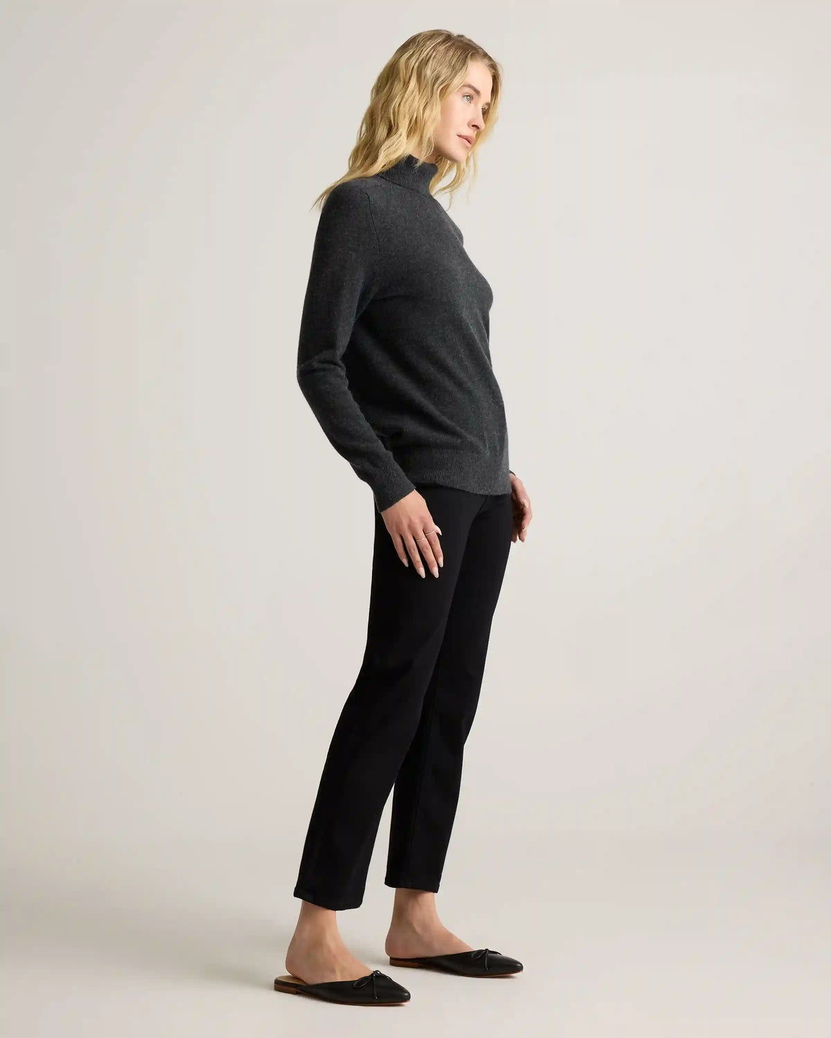 Mongolian Cashmere Turtleneck Sweater