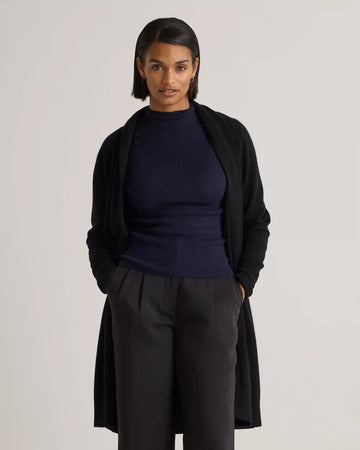 Mongolian Cashmere Duster Cardigan Sweater