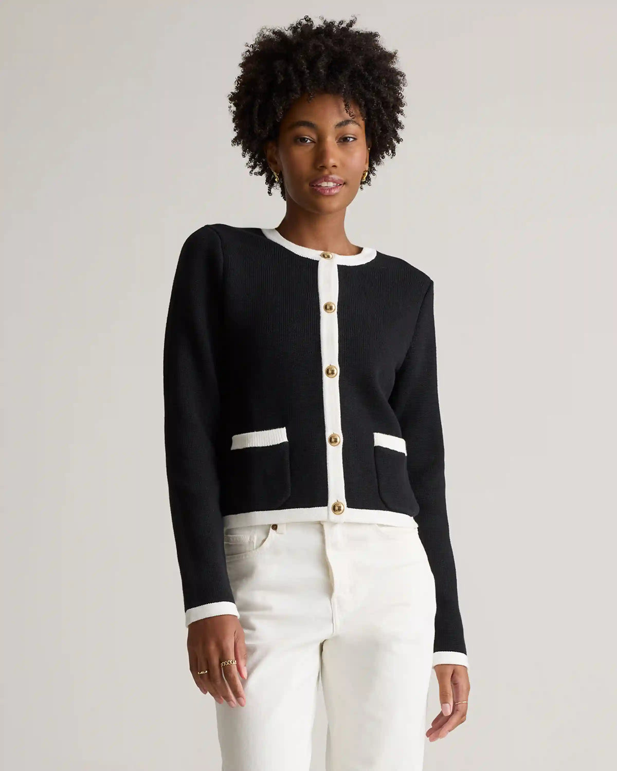 100% Organic Cotton Sweater Jacket