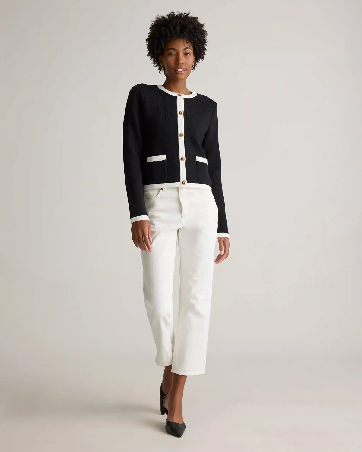 100% Organic Cotton Sweater Jacket