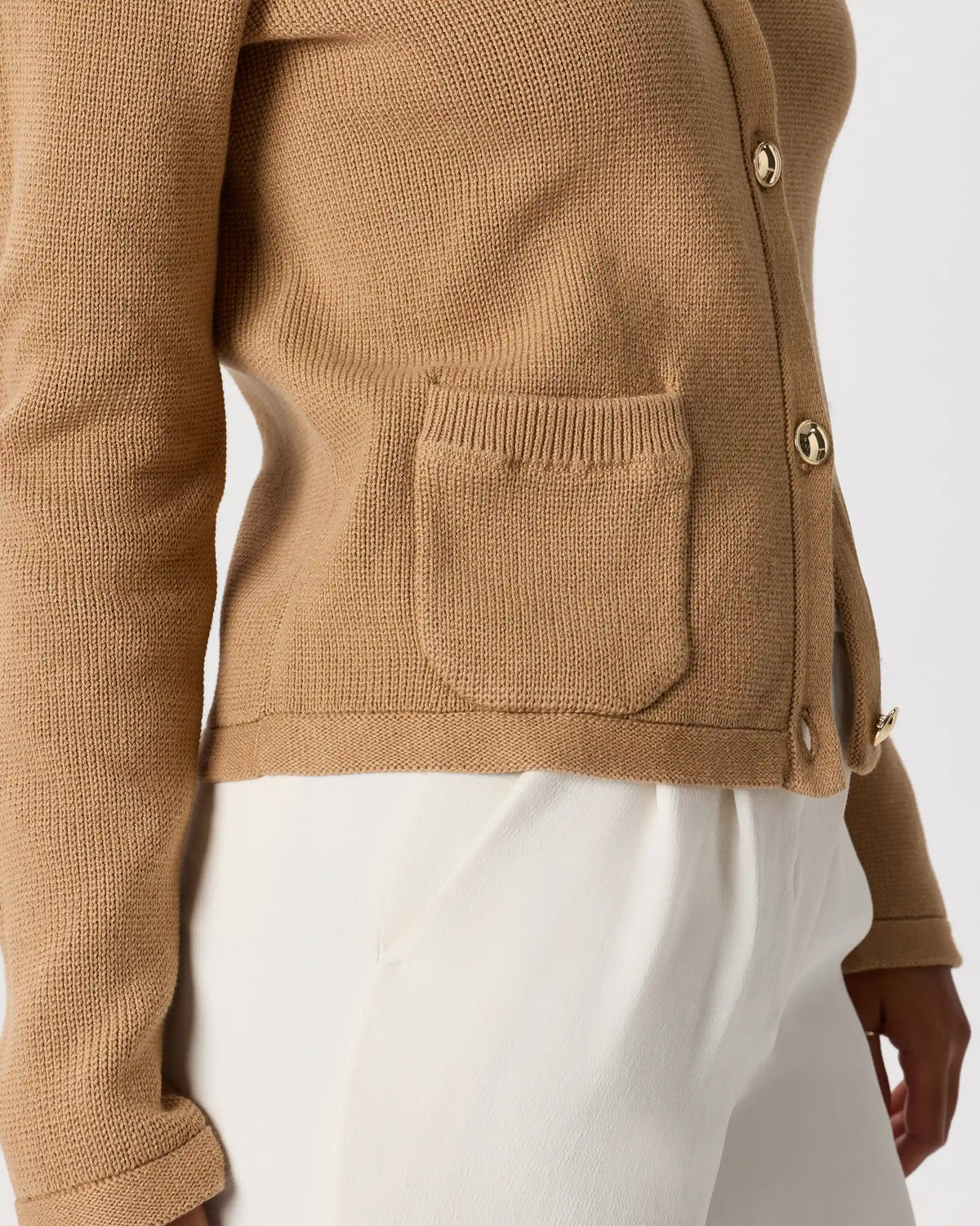 100% Organic Cotton Sweater Jacket
