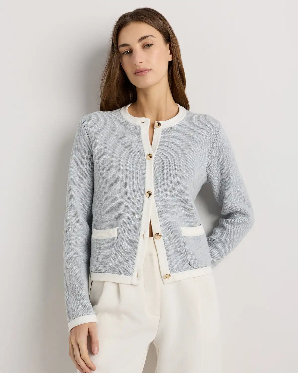 100% Organic Cotton Sweater Jacket