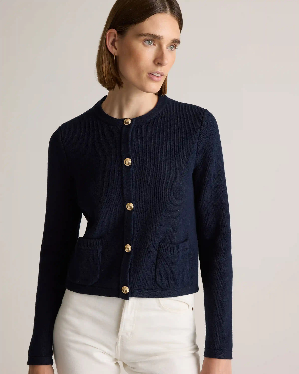 100% Organic Cotton Sweater Jacket