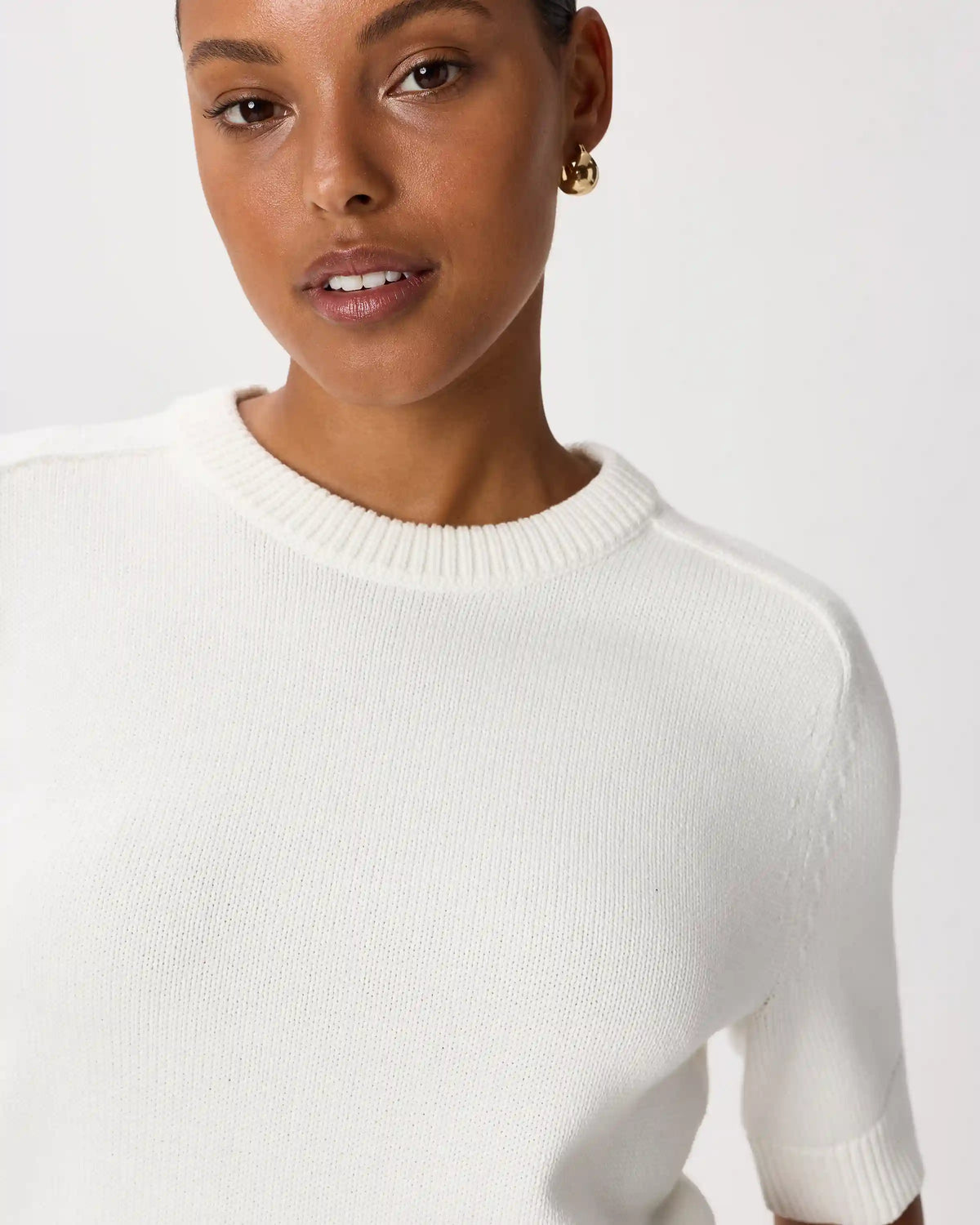 100% Organic Cotton Sweater Tee
