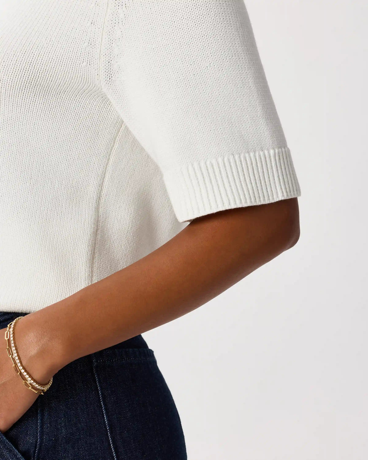 100% Organic Cotton Sweater Tee