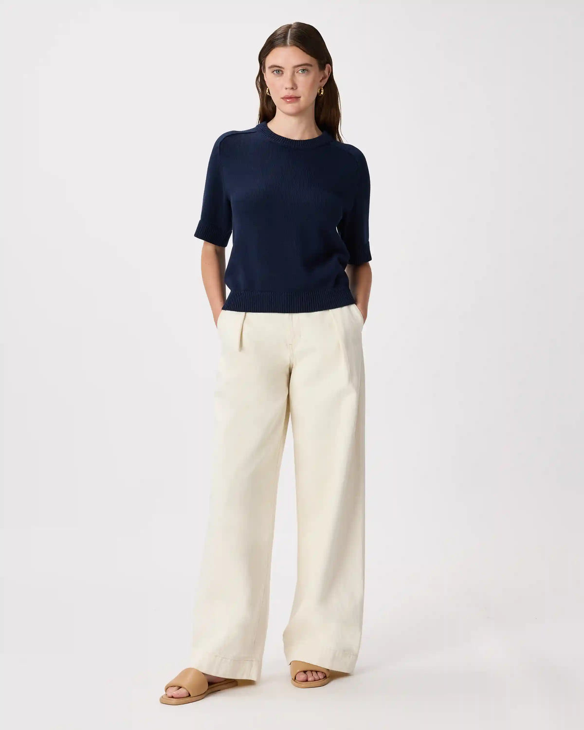 100% Organic Cotton Sweater Tee