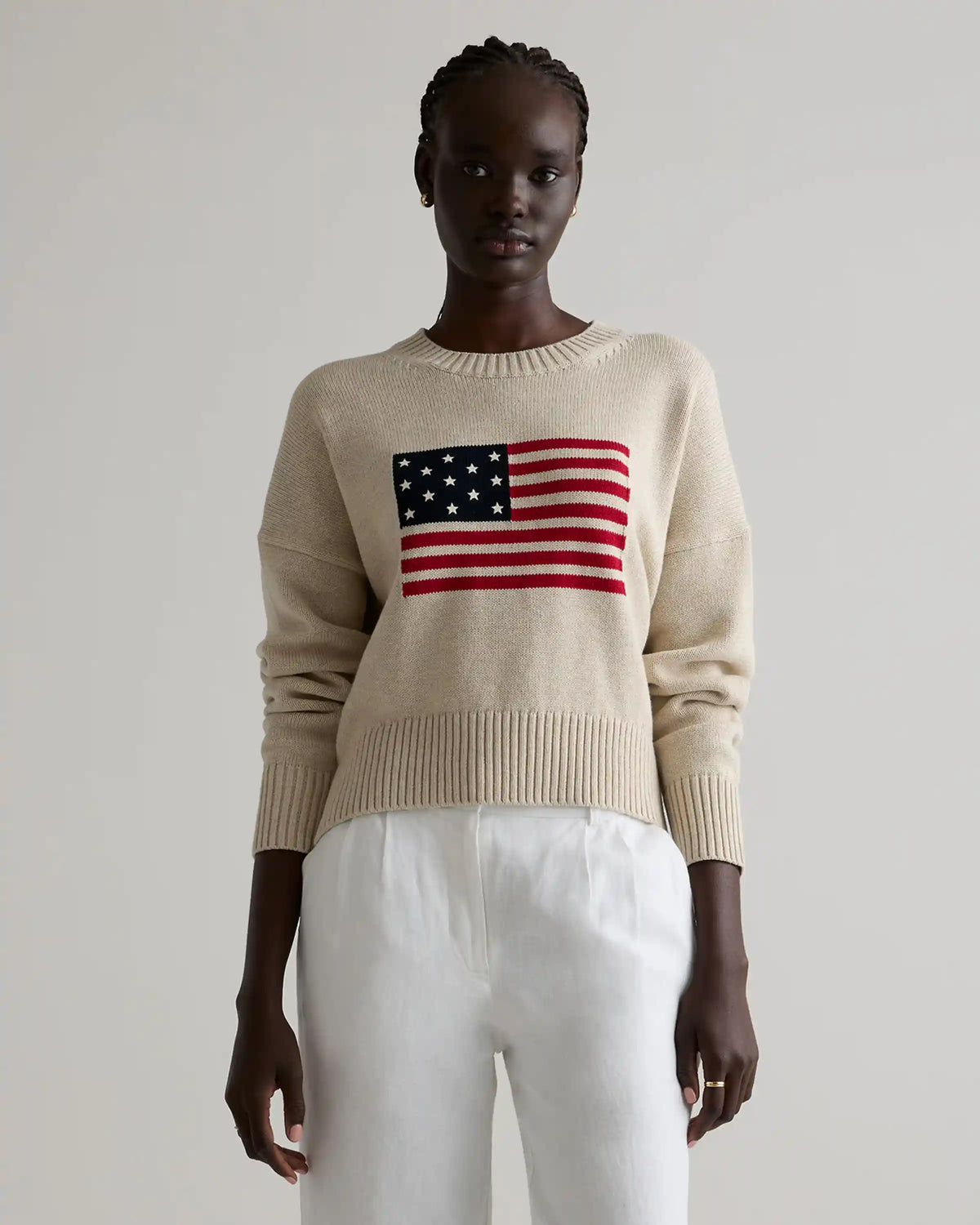 100% Organic Cotton Flag Sweater